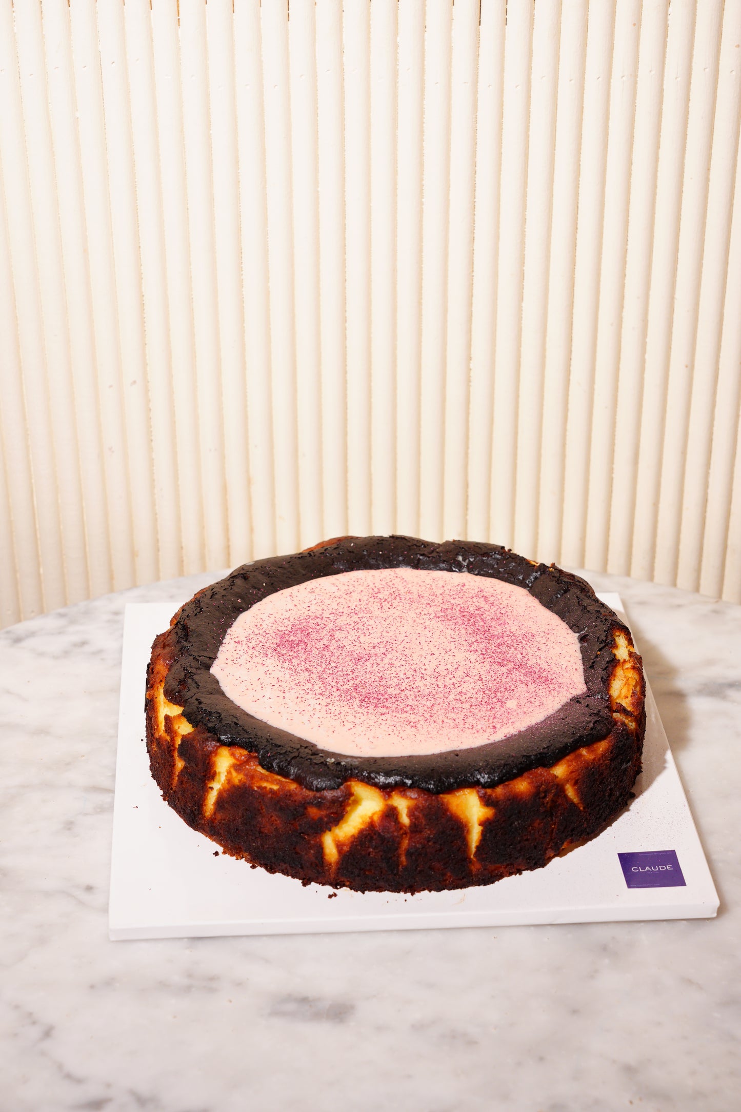 Chai Strawberry Rose Cheesecake 6"