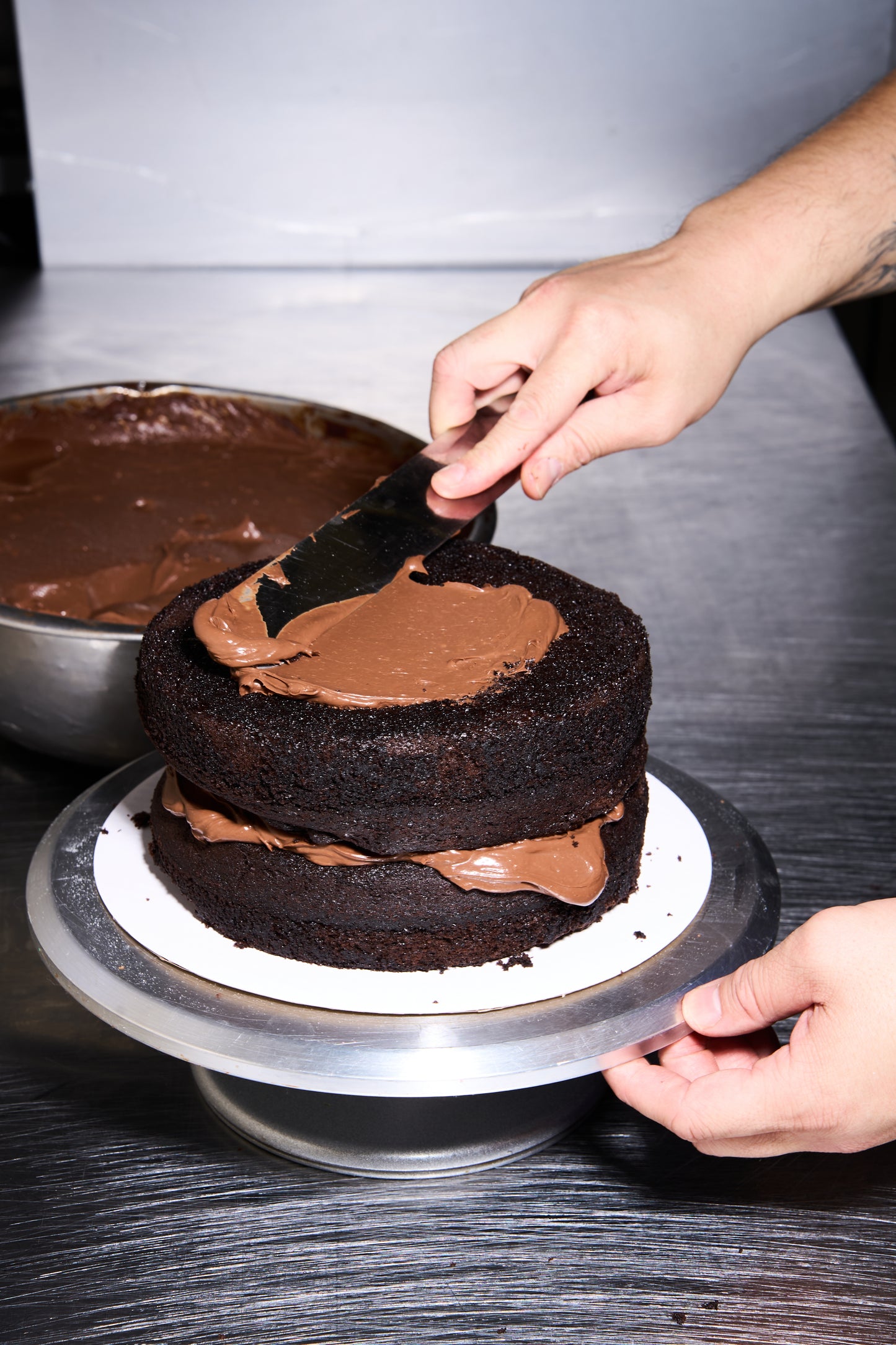 MANHATTAN BLACKOUT CAKE 9'