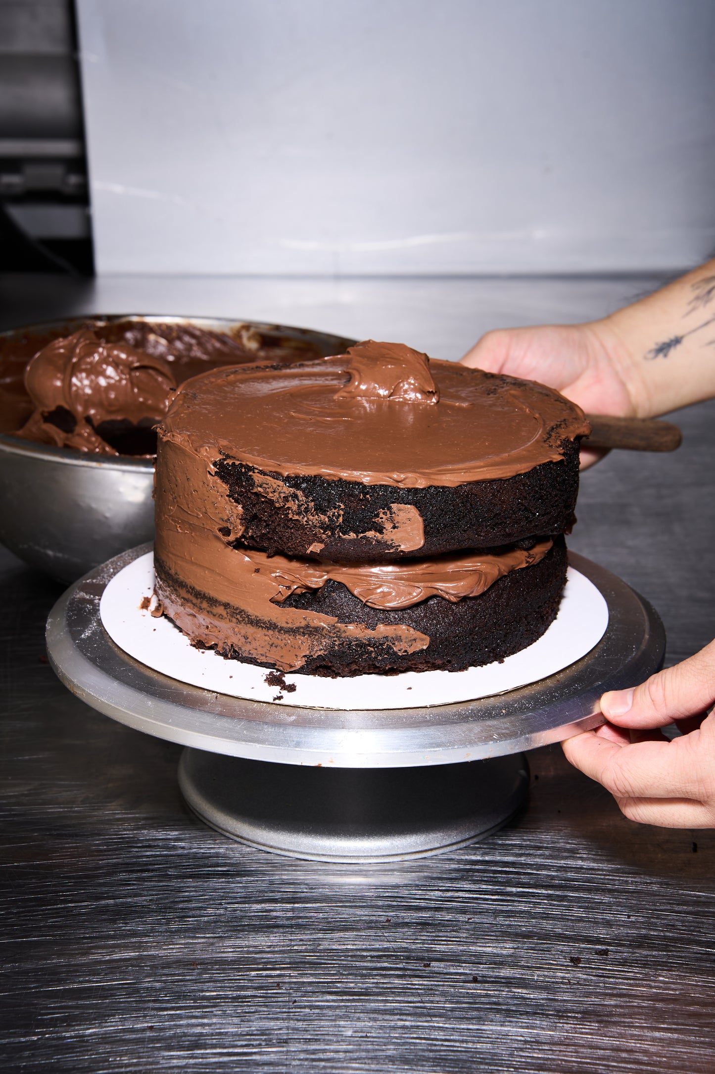 MANHATTAN BLACKOUT CAKE 9'