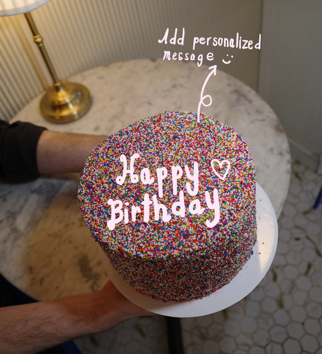 FUNFETTI CAKE 9'