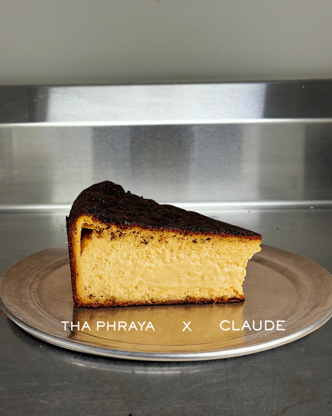 THAI TEA BASQUE CHEESECAKE