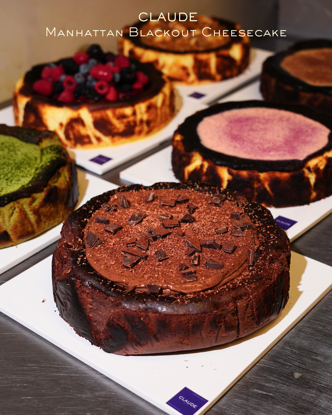 Manhattan Blackout Cheesecake 6"