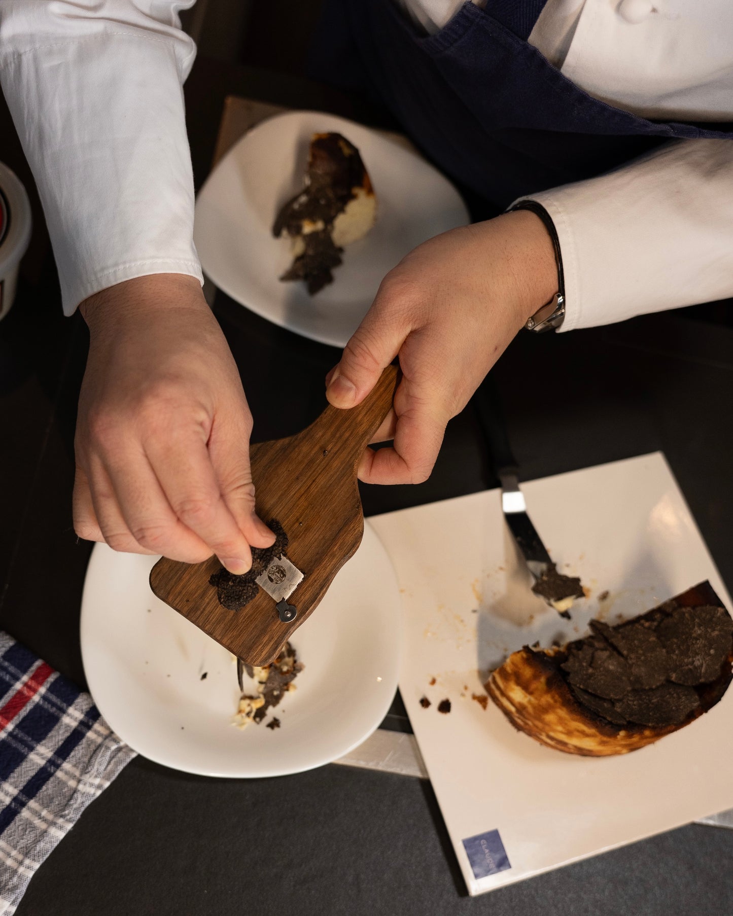 CLAUDE x Urbani's Truffle Cheesecake