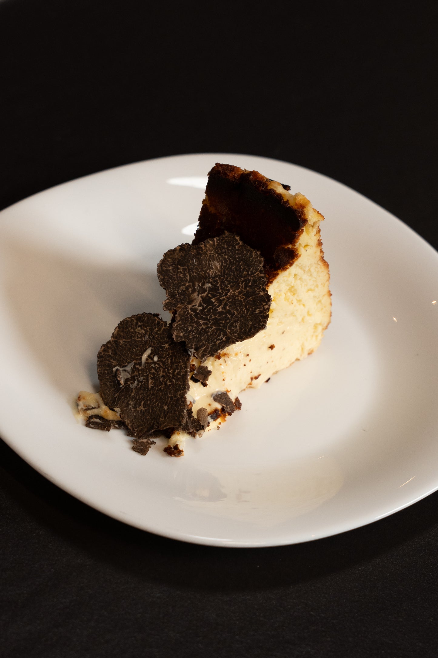 CLAUDE x Urbani's Truffle Cheesecake