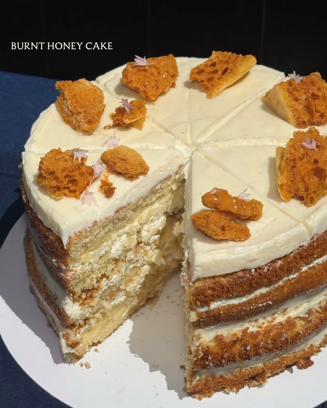 Burnt Honey Cake 9"