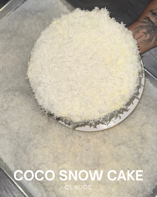 COCO SNOW CAKE 9"